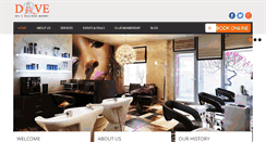 Desktop Screenshot of dovesalonspa.com